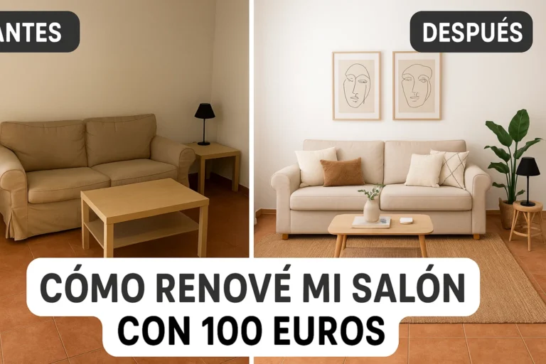 cómo renové mi salón con 100 euros destacada