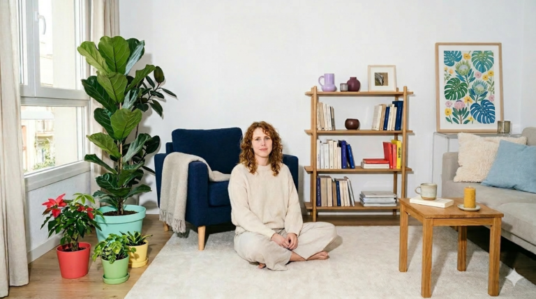 espacio interior que refleja bienestar emocional y calma